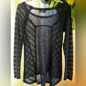 CATO — Small, Navy blue knitted top